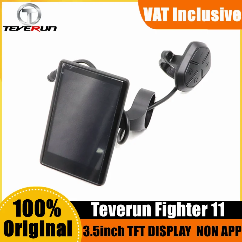 Original 3.5inch TFT Display NON APP Version For Teverun Fighter 11 11+ Blade GT+ Non APP Electric Scooter Instrument Display