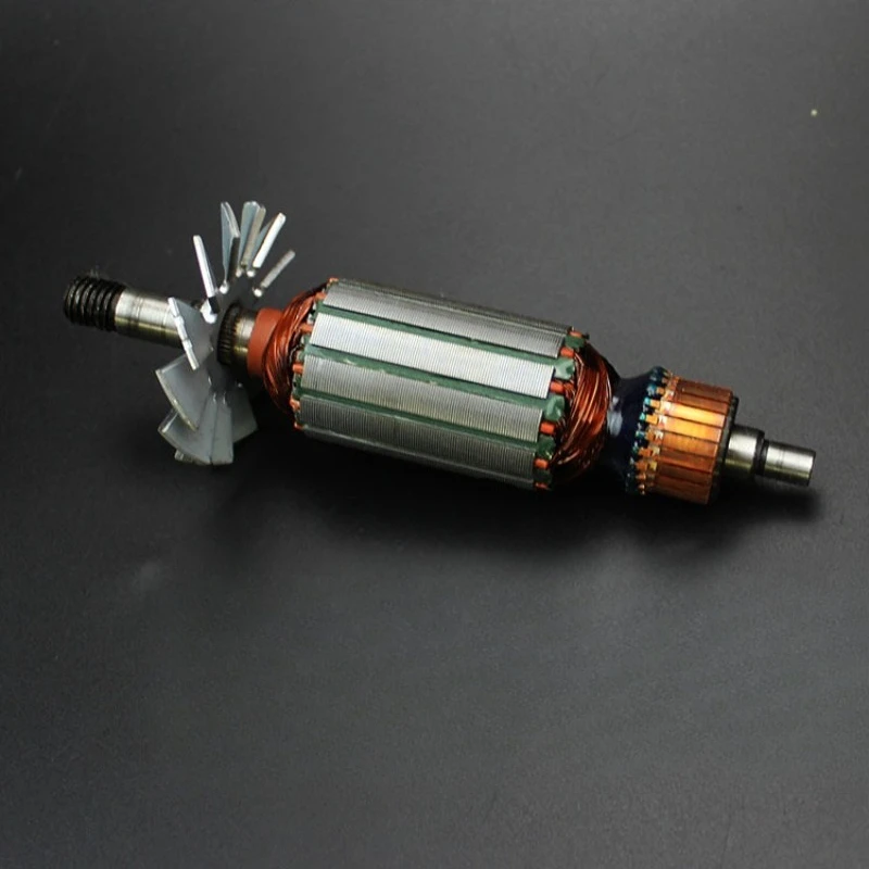 N1900B Electric Planer Rotor,  Copper Armature Motor Accessory for Woodworking Power Tools