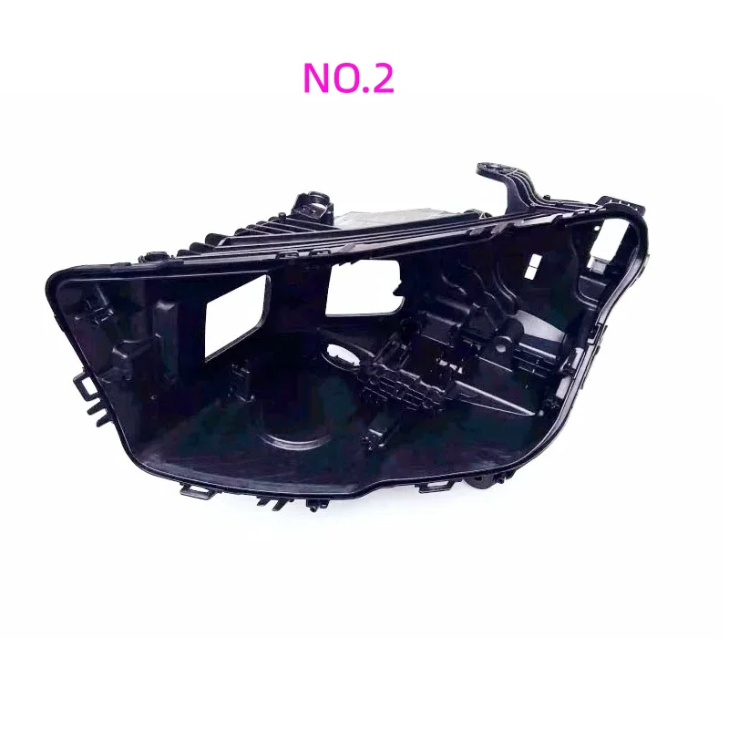 لمرسيدس بنز GLC W254 2023 2024 المصباح قاعدة كشافات منزل كشافات الغطاء الخلفي السيارات العلوي الأسود الخلفي قذيفة
