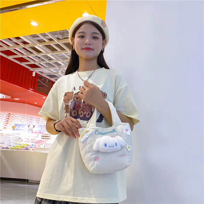 

Three Leos hello kitty teenager Fashion bags student utensils Beauty bag cute cartoon Multipurpose storage bag Beautiful girl OK