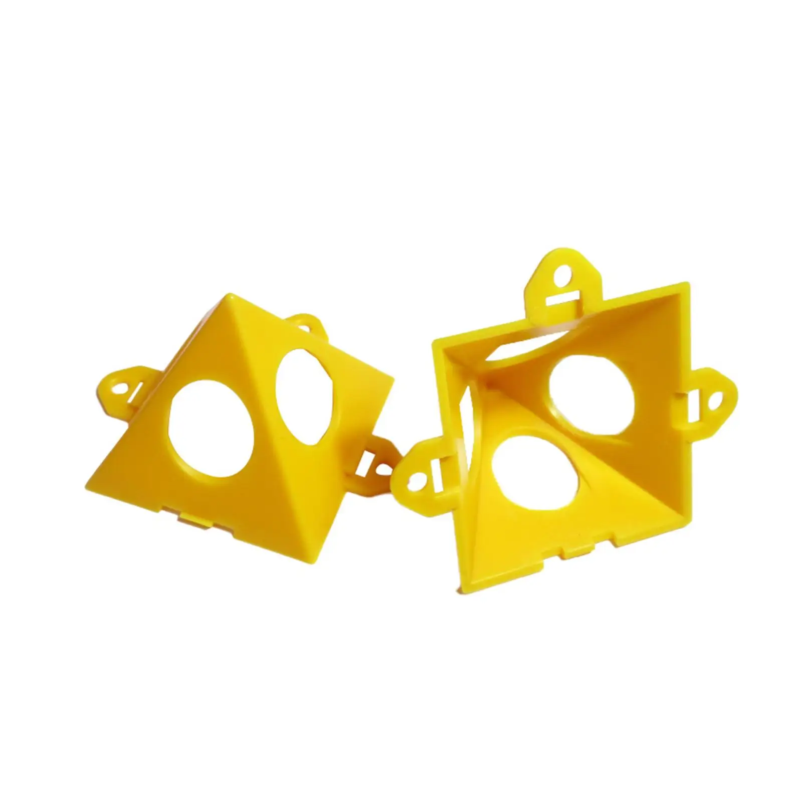 Soportes de pirámide de pintor apilables, Mini cono de pintura, 10 piezas