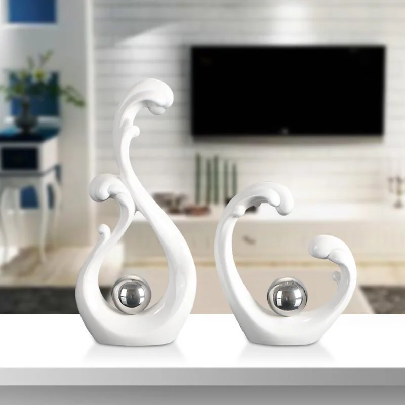 Украшение дома Гостиная Орнамент Керамические поделки Фарфор Искусство