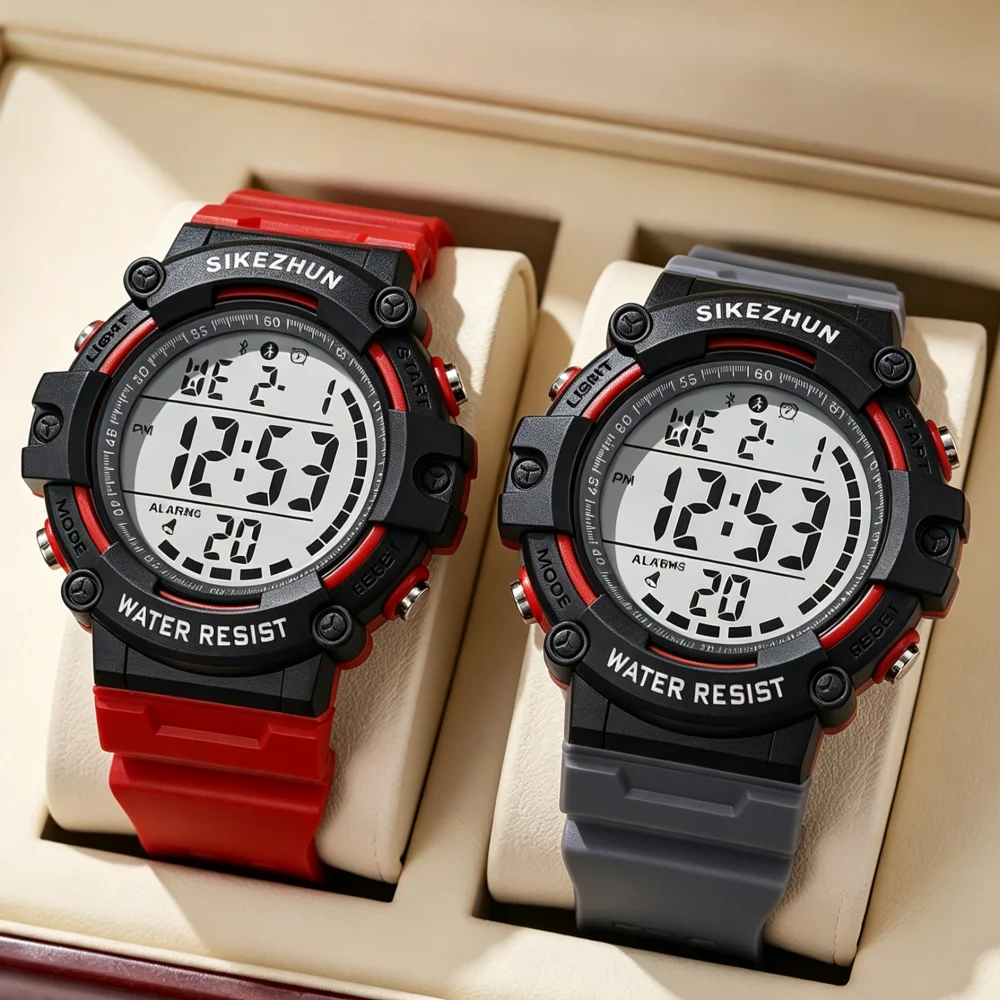 Sports Watch for Men Student Teens Waterproof Alarm Clock Luminous LED Digital Watch Boys Children Man Sports Wristwatch