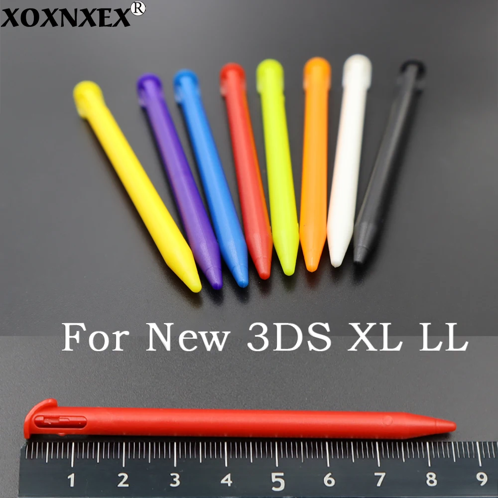 8 Colors/Set Plastic Touch Stylus Pen Replacement Accessories for New 3DS XL LL Game Console