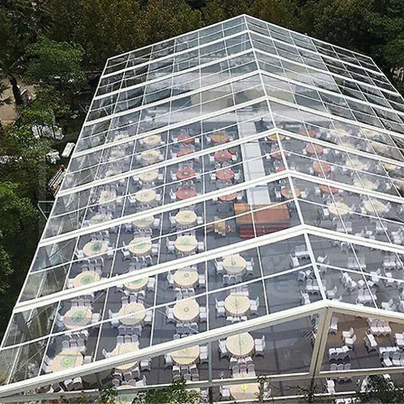 Custom Aluminum Outdoor Large Party Transparent Wedding Tent Folding 10M X 20m Event