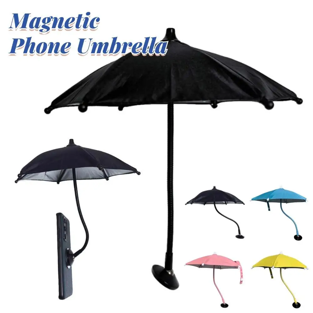 Magnetic Phone Umbrella For Iphone 15/14/13/12 Pro/Pro Max Anti-glare Sun Protection Sun Shade Cover