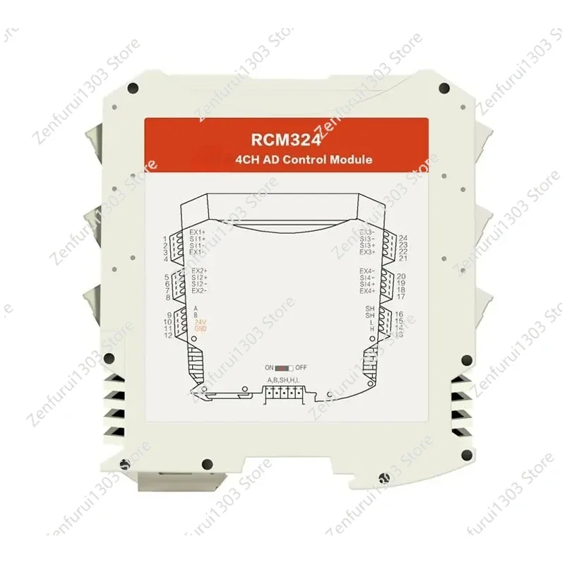 RCM324RS High-Speed And Stable Multi-Channel Velvet-Filled And Cotton-Filled Weighing Transmitter Weight Transmitter