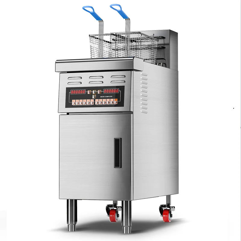 

Fast food restaurant kitchen fryer industrial stainless steel electric fryer