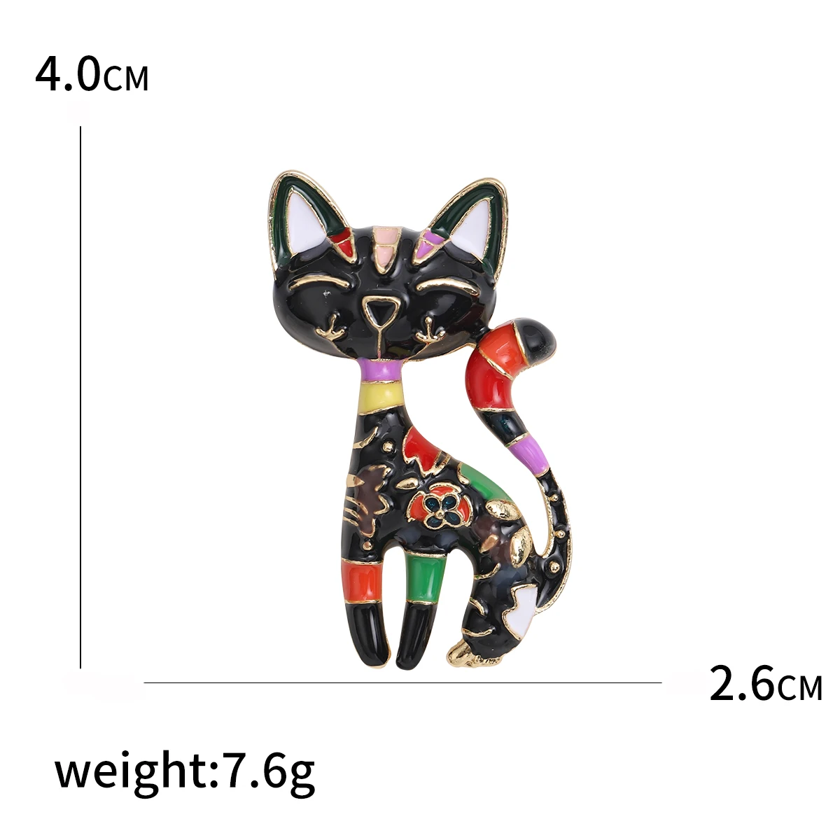 Beaut&Berry Cute Enamel Cat Br - đánh giá và giá Women Accessories Combo Gift