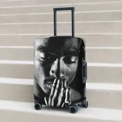 Tupac 2pac Pious Suitcase Cover Vacation Celebrity Practical Luggage Case Travel Protector