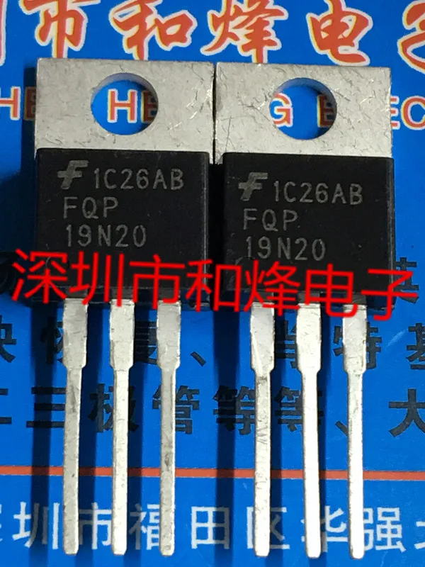 Original 6PCS/lot FQP19N20  TO-220 200V 19A