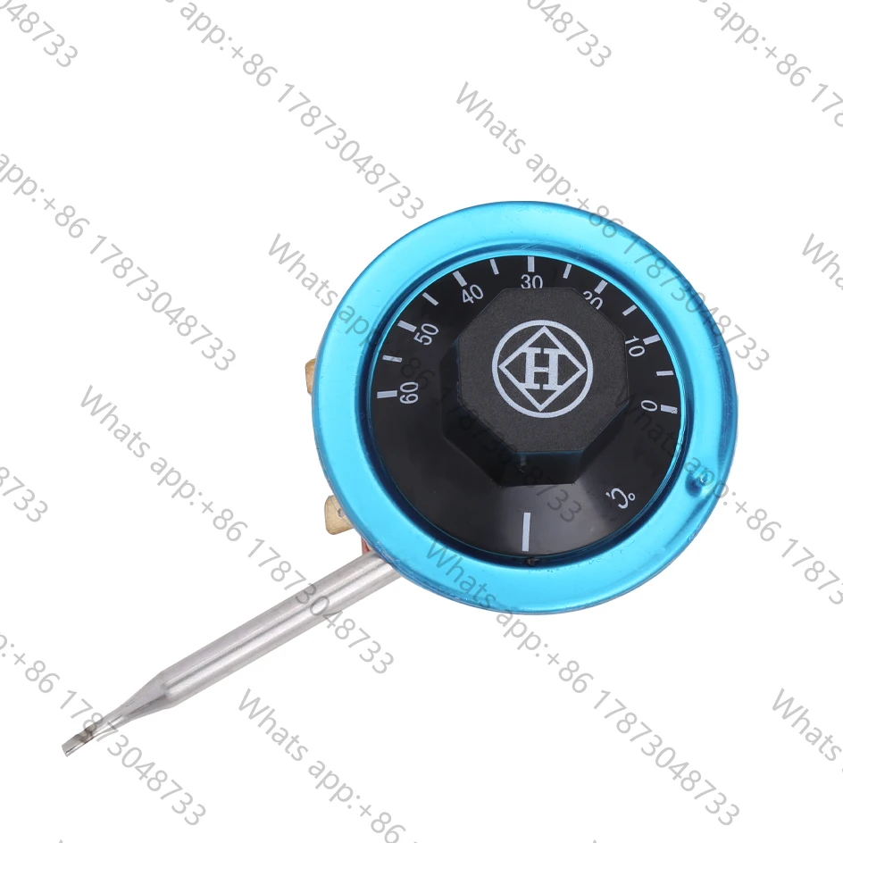 0-60 Degree Celsius AC 250V 16A Capillary Dial Thermostat - Temperature Control Switch for Household Electrical Appliance