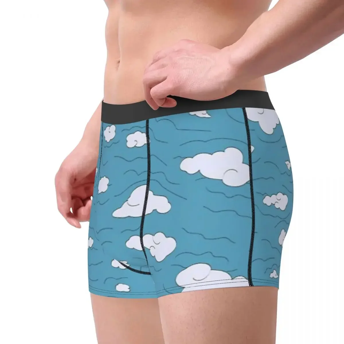 Cloud Kimono Demon Slayer Kimetsu No Yaiba Kamado Anime Underpants Cotton Panties Male Underwear Ventilate Shorts Boxer Briefs