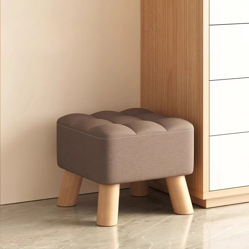 -+-Foot Stool Chair Shoe Changing Hallway Accessories Pads Entryway Bar Portable Designer Furniture For Home Decor Minimalist De