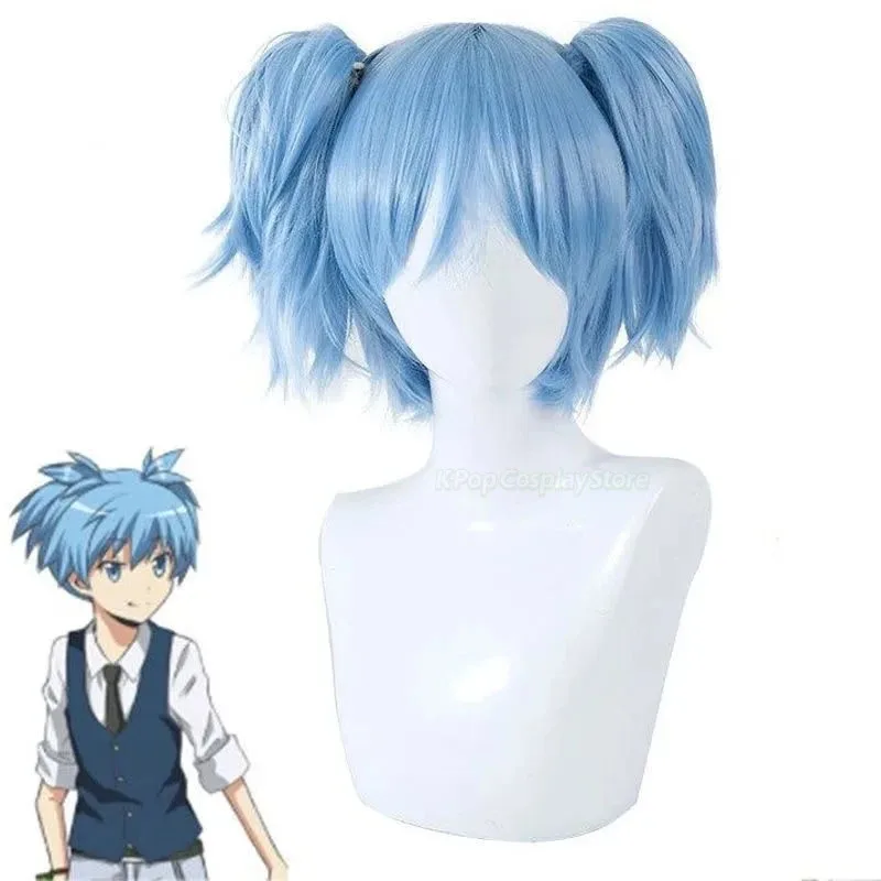 วิกผมคอสเพลย์ชิโอตะ นาจิสะ จากอนิเมะ ซีนิว แบบผมหางม้าหนีบ ตัวละครซอลลี่ เฟซ ทนความร้อน ทำจากเส้นใยสังเคราะห์ เหมาะสำหรับคอสเพลย์ในห้องเรียน