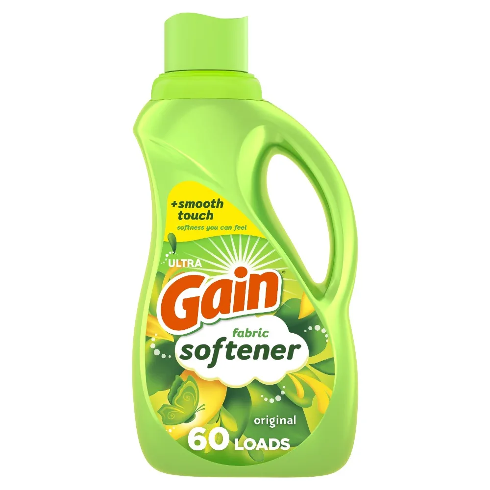 Laundry Liquid Fabric Softener and Conditioner Original Scent 44 Fluid Ounces for 60 Loads