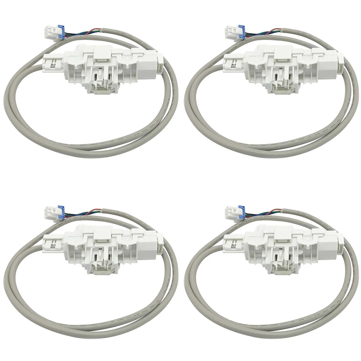 4X DC34-00025E for Washing Machine Door Lock Switch, DC34-00025A DC34-00025C 4546106, Etc.