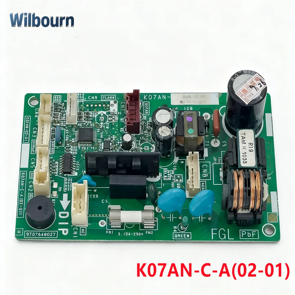 

K07AN-C-A(02-01) Circuit PCB K07AN-02-01 Suitable for Fujitsu air conditioner control board 9707648027 air conditioner accessori