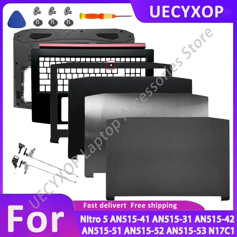

Laptop LCD Back Cover Front Bezel Hinges for Nitro 5 AN515-41 AN515-31 AN515-42 AN515-51 AN515-52 AN515-53 N17C1