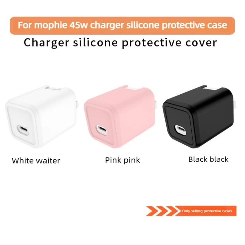 

Ultra-Durable Silicone Shell For Mophie 45W GaN Charger – Anti-Scratch Charger Protector