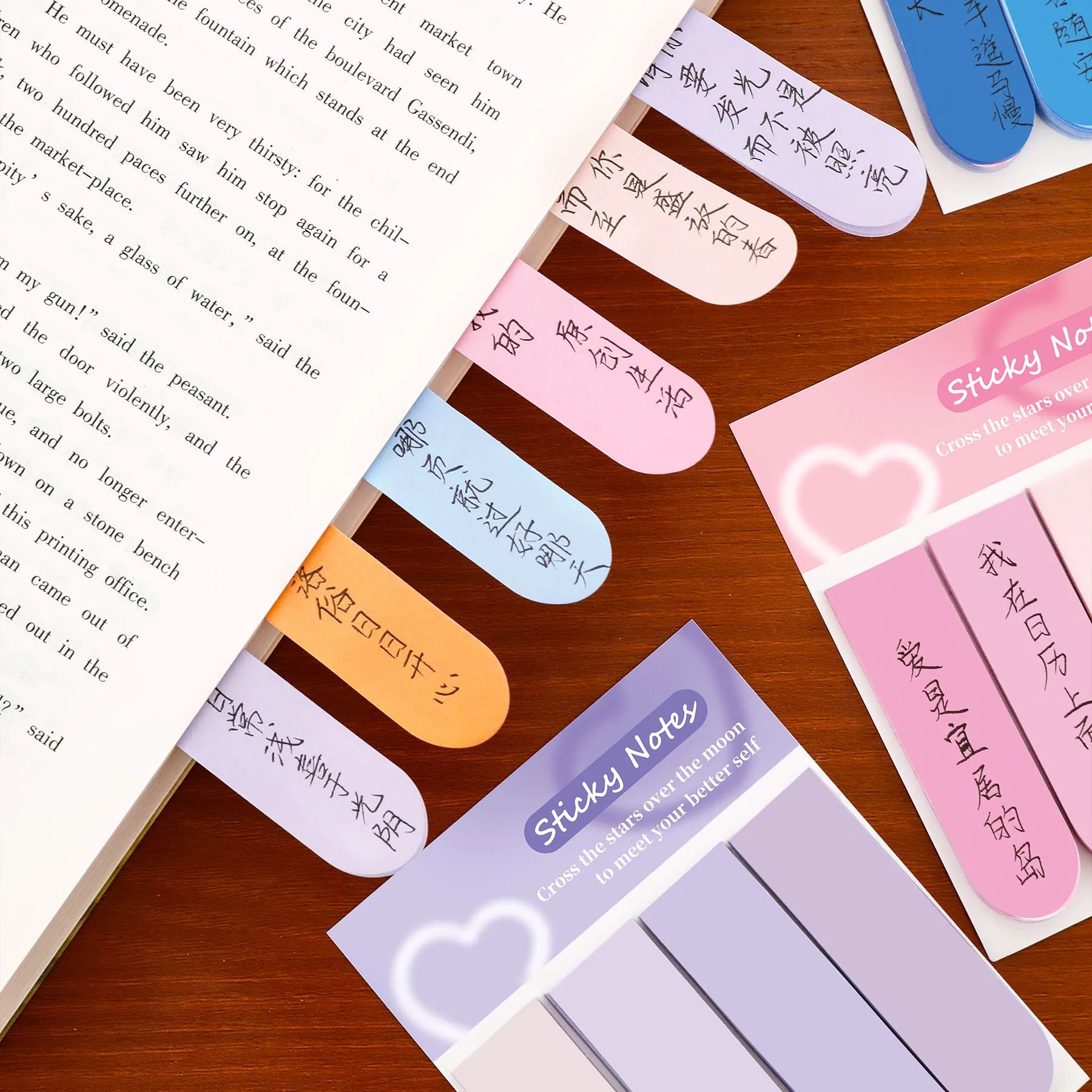 20 ورقة * 4 التدرج اللون ملاحظات لاصقة ذاتية اللصق ملاحظة منصات مذكرة الوسادة نقطة ذلك علامة مؤشر تسميات المرجعية مكتب المدرسة سوب