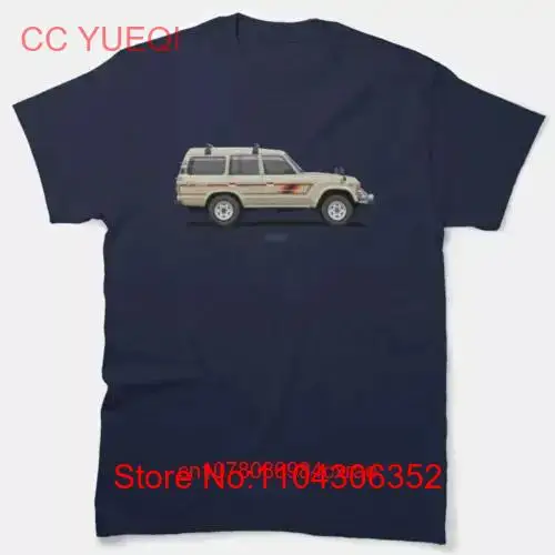 Land Cruiser 60 High Roof Tan Color Classic T Shirt  long or short sleeves