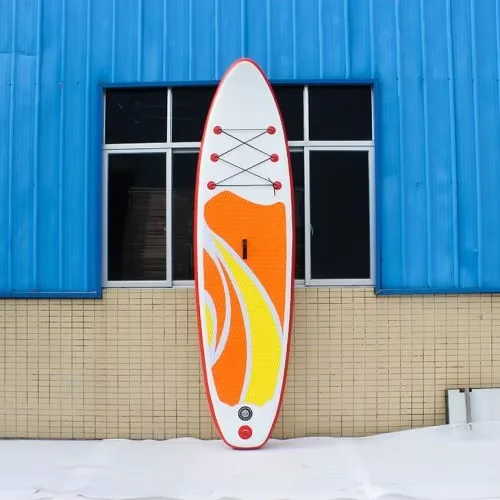 Paddle Board Aufblasbares Stand Up Paddleboard Surfbrett Paddel Surf Anti-Rutsch-Paddle Board Aquatic Sports 305x76x15cm