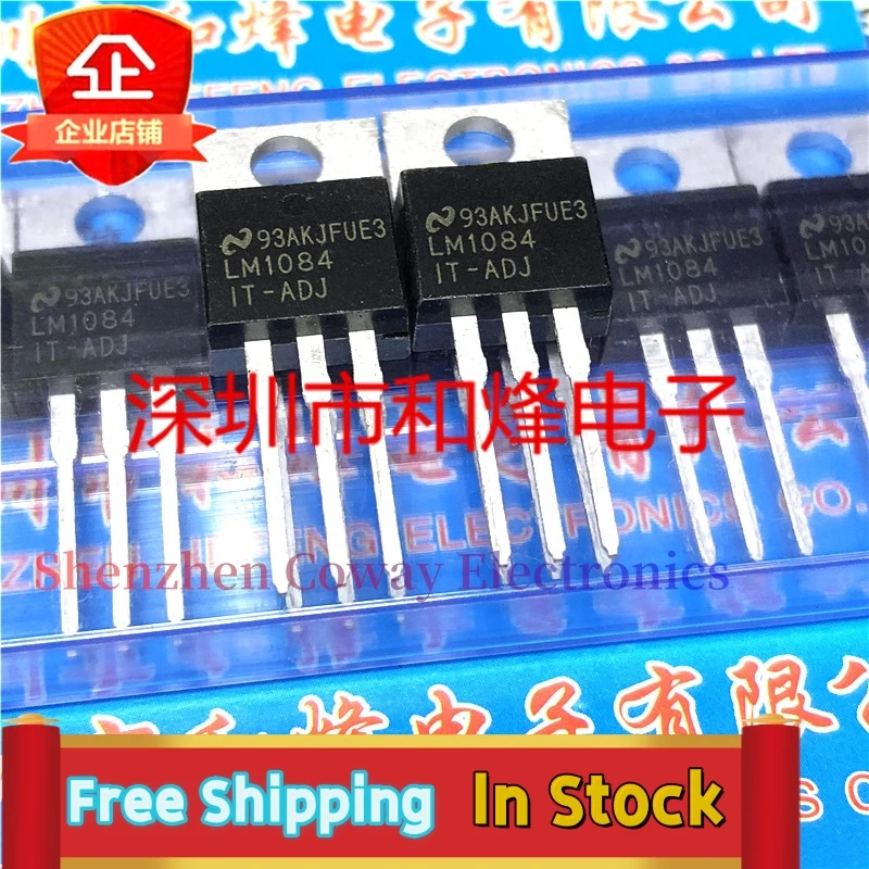 10PCS-30PCS  LM1084IT-ADJ  TO-220 /   In Stock Fast Shipping