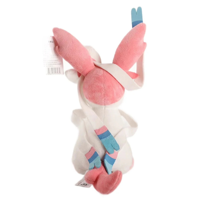 POKEMON Eevee series plush toy dolls are genuine and cute, soft and cute Sylveon cartoon dolls key chain