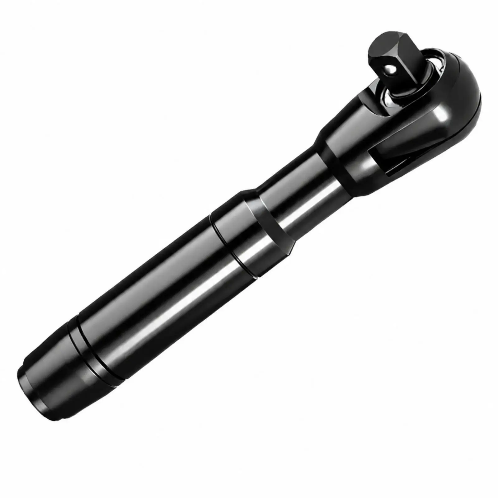 Threeall-in-One Ratchet Wrench Alloy Steel Short Ratchet Wrench with 1/2-Inch Drive Hand Tool High-Strength Versatile