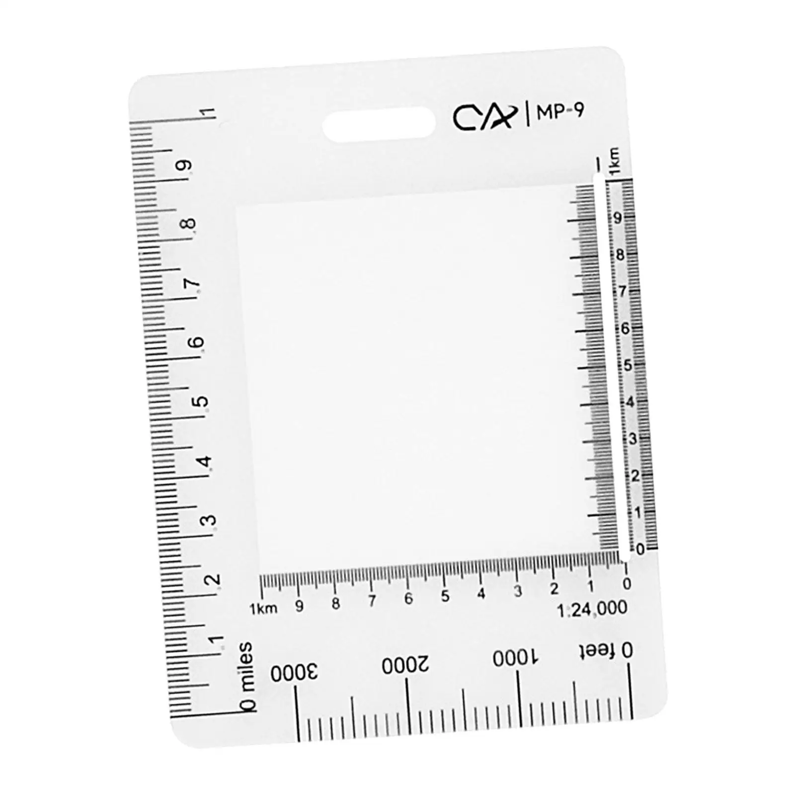 Pocket Grid Acrylic Accurate for Utm, Usng, Mgrs Coordinates Map Reading