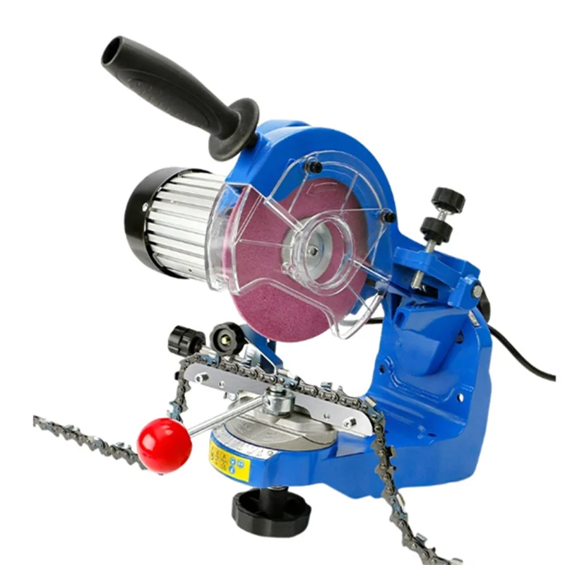 230W Professional Electric Multi-Angles Automatic Saw Chain Blade Grinder Sharpener Machine Gasoline Saw Chain Grinder