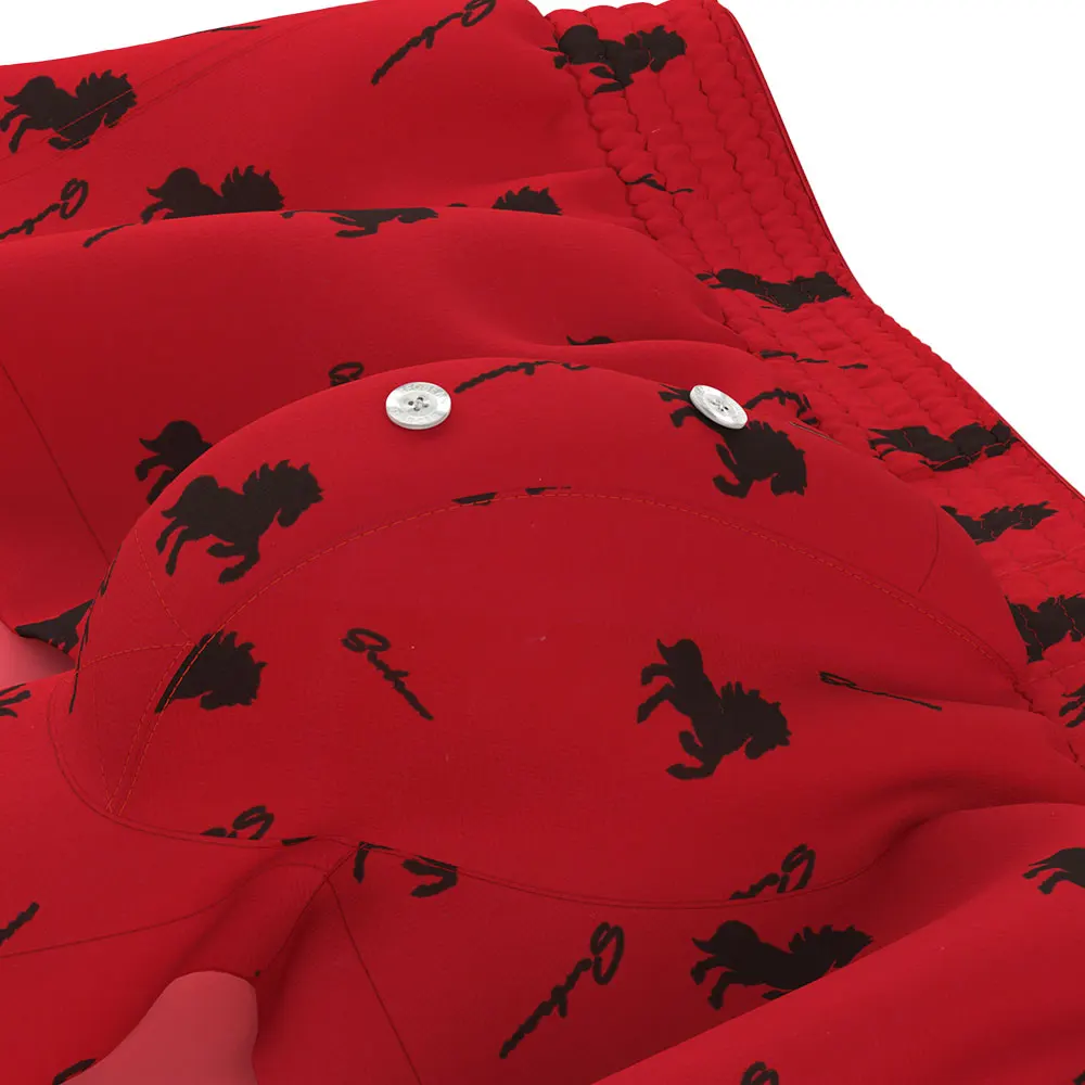Seobean Men's Novelty Print Boxer Shorts Button Fly Soft Breathable Fabric Elastic Waistband Comfortable Loungewear Underwear view 4