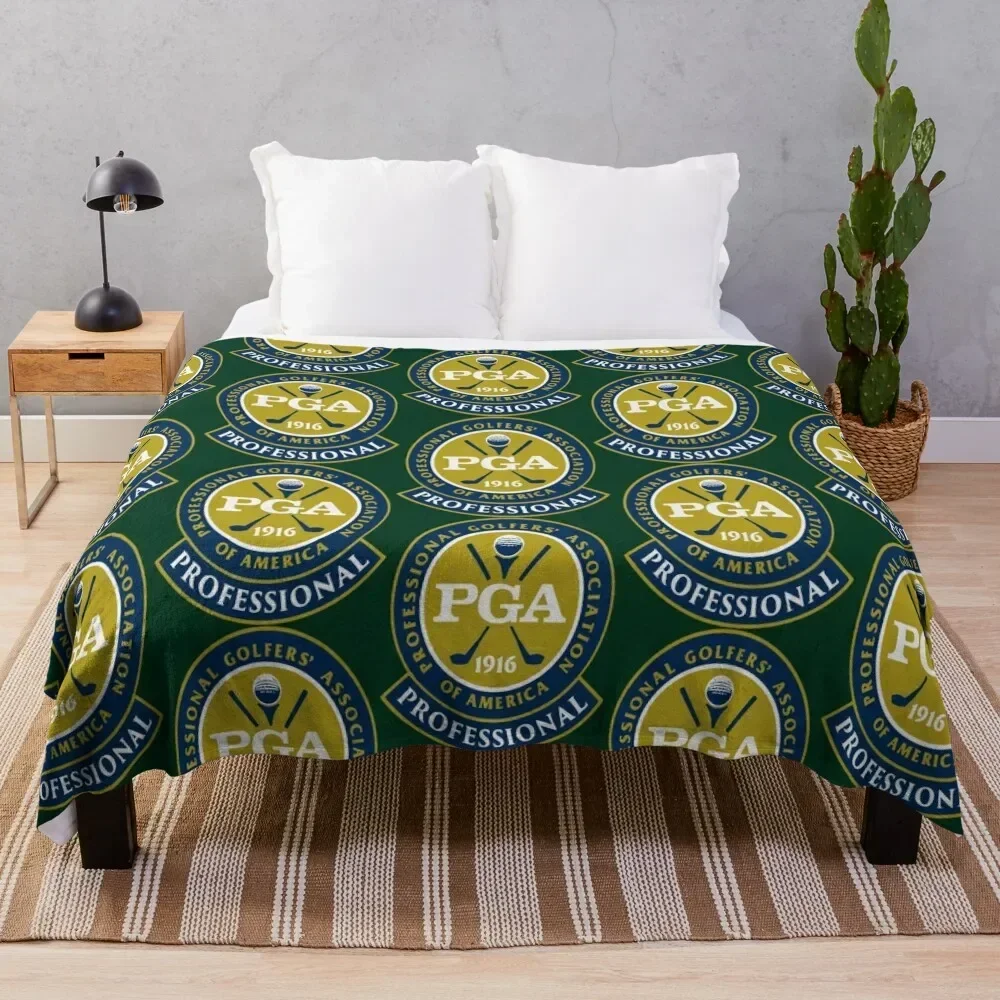 PGA TOUR 2022 GOLF Throw Blanket Multi-Purpose Loose Thermals For Travel Soft Beds Blankets