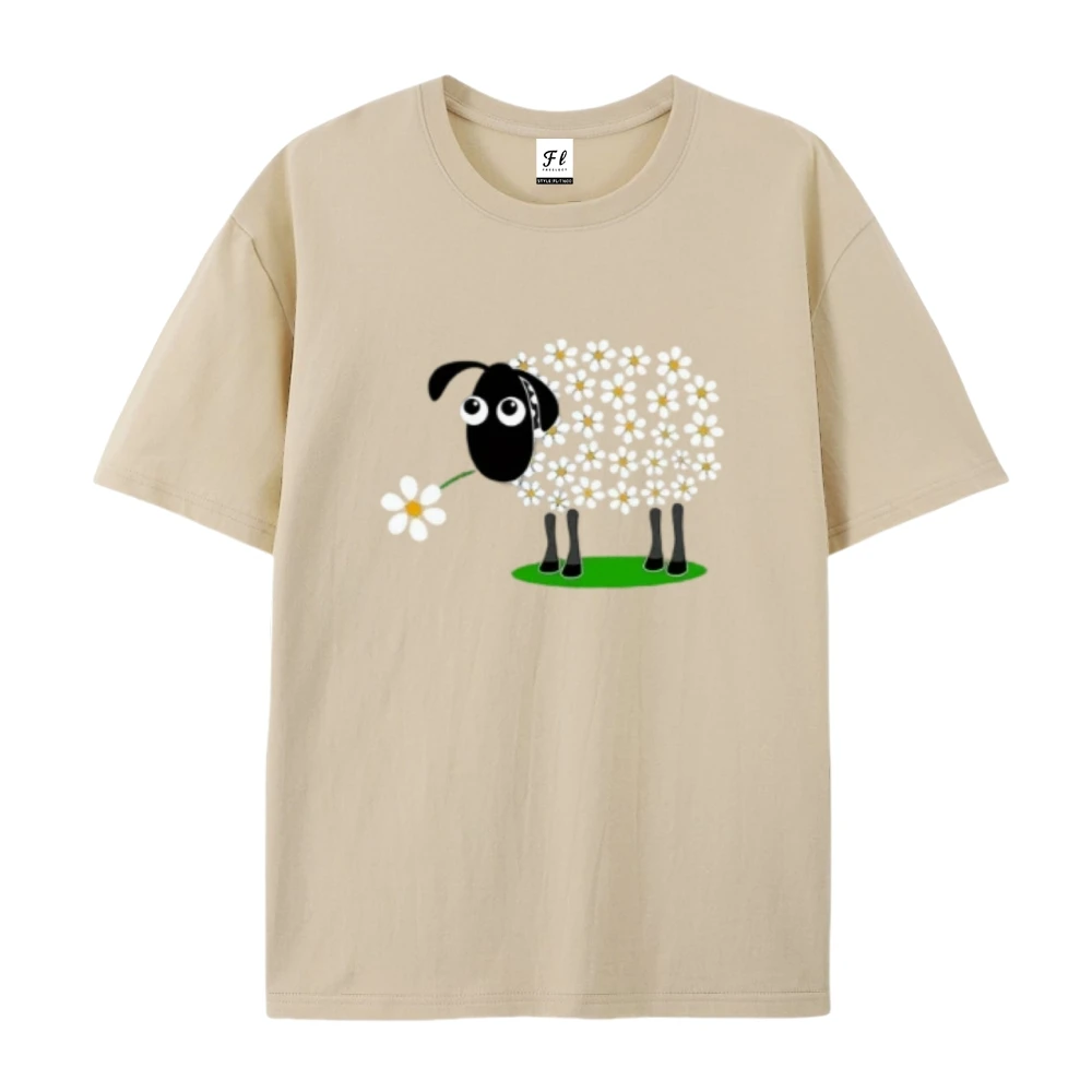 Kinder-Frau-Kleidung, inspiriert, Damen-T-Shirt, gewaschen, Vintage, übergroß, lässig, Baggy, Streetwear, Freund-T-Shirt, Workout, kurze Baumwolle