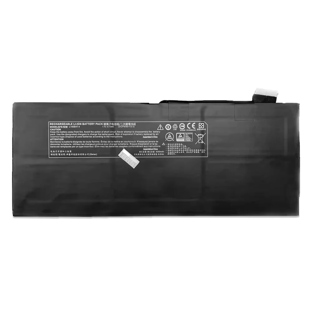 L140BAT-4 7.7V 73Wh 9350mAh Laptop Battery For Clevo L140CU L141CU For Schenker VIA 14 Late 2020 6-87-L140S-32B01