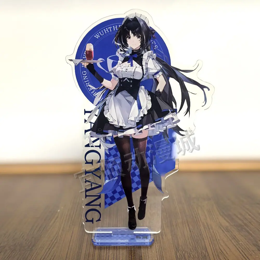 Wuthering Waves Yinlin Encore Yangyang Baizhi Anime Figure Acrylic Stand Model Plate Desk Decor Standing Sign Fans Gift