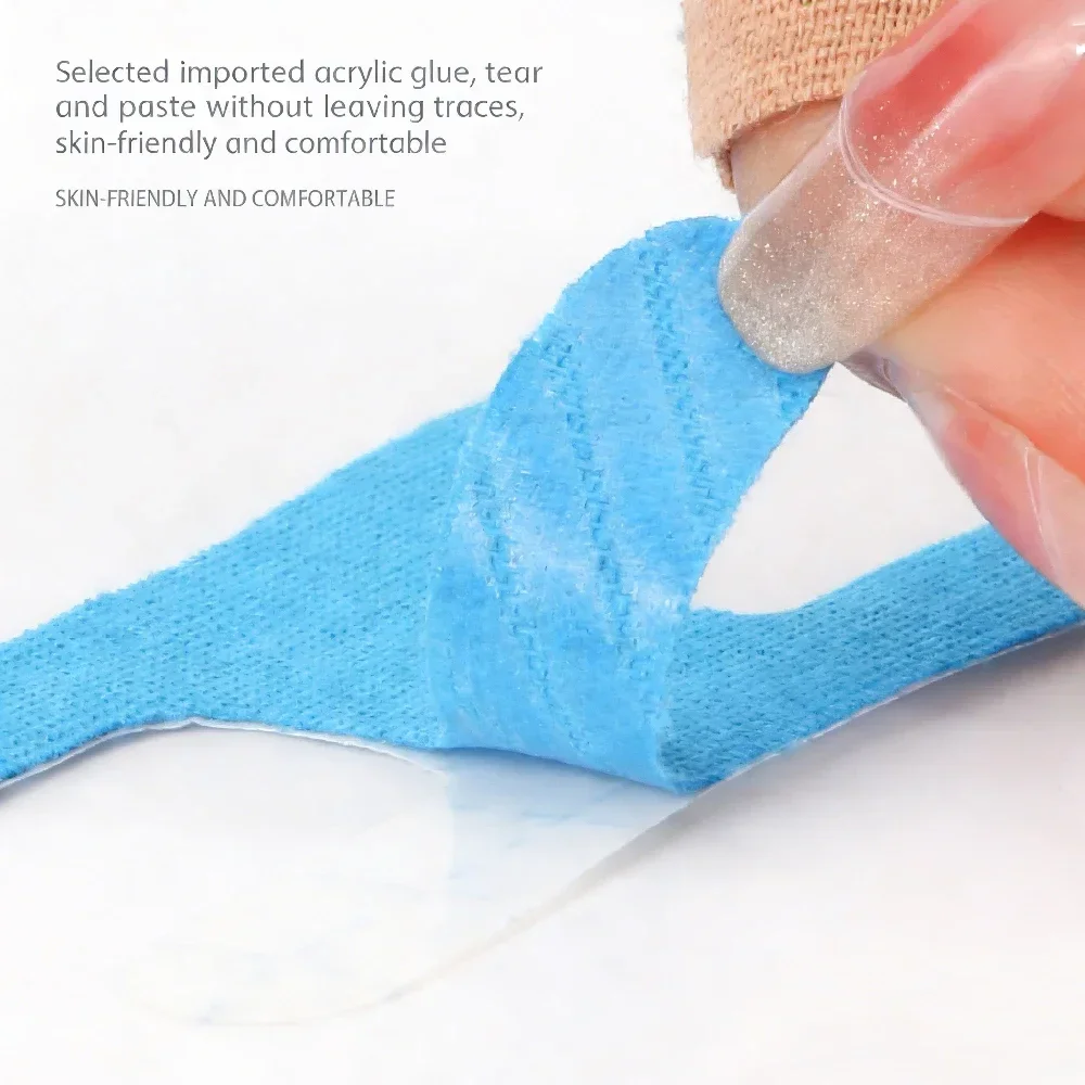 10/20/100/200Pcs Precut H-Shape Finger Kinesiology Tape, No Trace Removable Sports Finger Brace Tape, Latex-Free Elastic Bandage