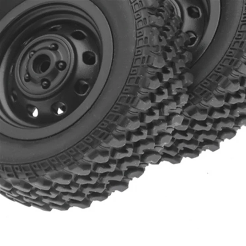 AS96-4 PCS D6A-01 Tire Rubber+Plastic RC Accessories For WPL MN78 MN82 MN99S 1/12 RC Car Upgrades Parts