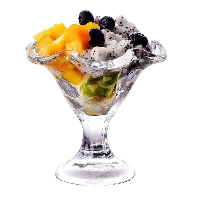 

220ml Fruit Juice Milk Tea Dessert Beverage Cocktail Martini Glass Cups Creative Ice-Cream Cup