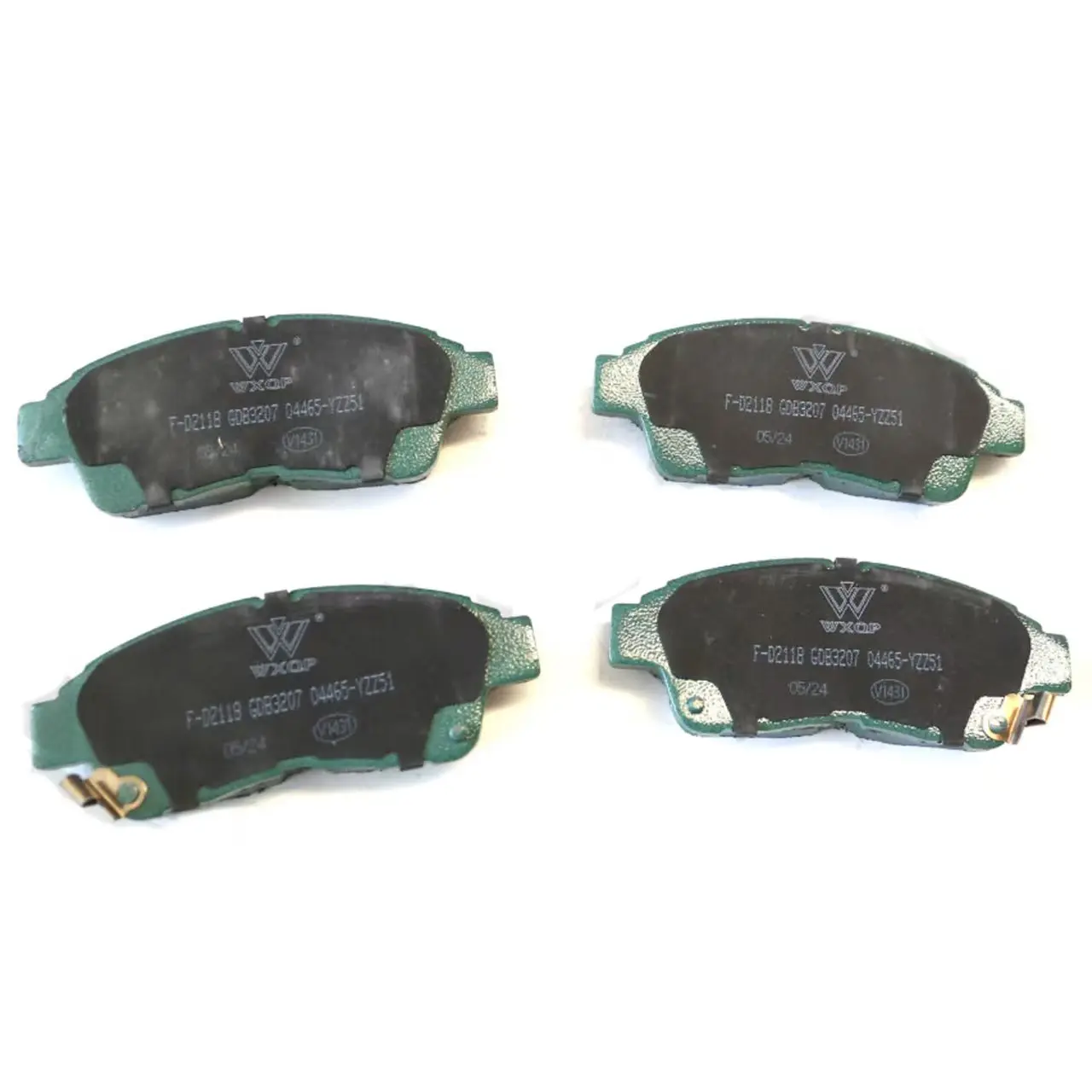 

Auto Parts Brake Pad Front for TOYOTA OE D2118 GDB3207 04465-YZZ51 044912B010 4774605010 4774705010