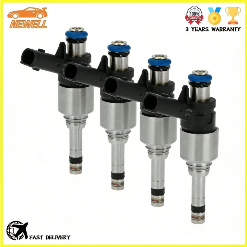 4pcs 35310-2B150 353102B150 Fuel Injector For Hyundai Accent Kia Rio Soul 1.6L L4 2017-2020 High Quality Engine Fuel Nozzle