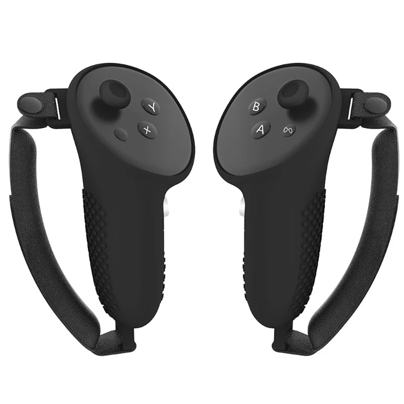 Adjustable Silicone Grip Cover for Meta quest 3 Headset Controllers Improve Gaming Experience Excellent Protect Bracket