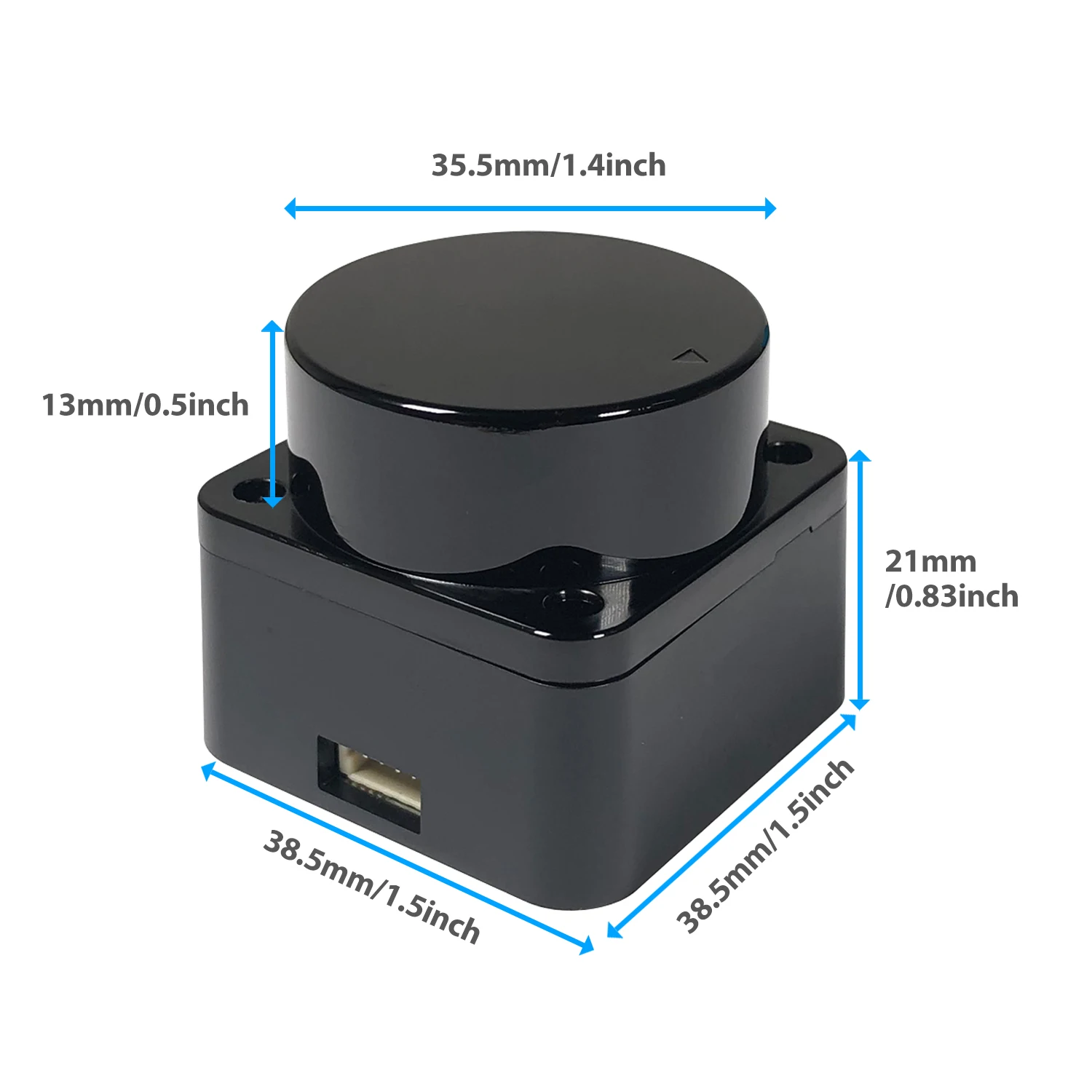 Smart Home Lidar Sensor Laser Obstacle Avoiding Small Size Laser DTOF Lidar for 3D mapping lidar sensor