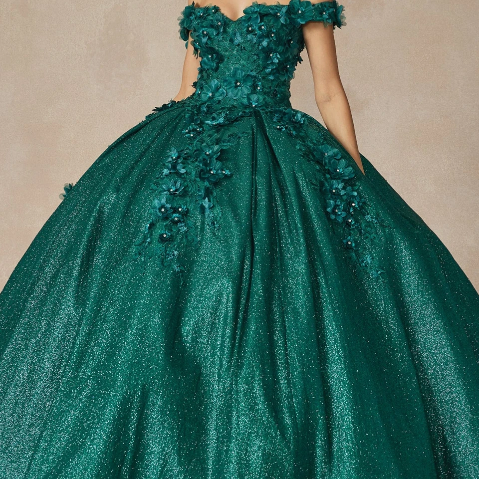 カスタムドレス ビーズ刺繍 クリスタルアップリケ スパゲッティストラップ イブニングプロムドレス レディース チュール スティックドリル ボールガウン