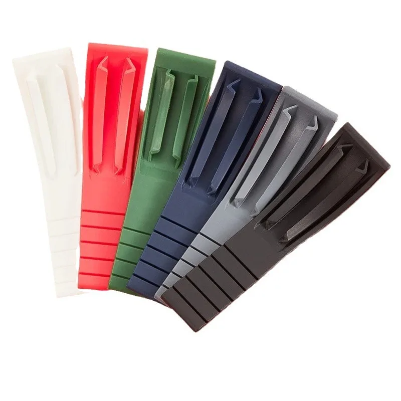 Ремешок 9x16 мм для часов Rolex, универсальный сменный ремешок, резиновый браслет для мужчин и женщин, водонепроницаемый браслет, аксессуары 21 мм