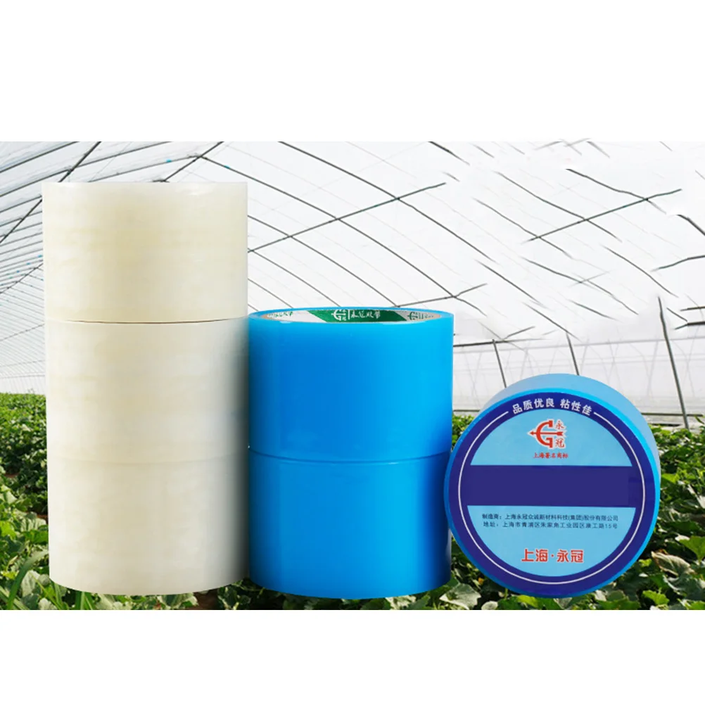 Tape Repair Greenhouse Film Poly Clear Plastic Duct Adhesive Patch Garden Uv White Polyethylene Kit Show No Grafting Tapes