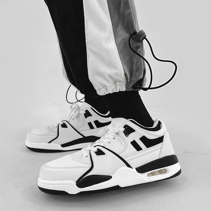 الرجال جديد وسادة هوائية أحذية رسمية في الهواء الطلق المضادة للانزلاق ومقاومة للاهتراء أحذية رياضية غير رسمية للرجال/النساء سميكة سوليد حذاء أبيض