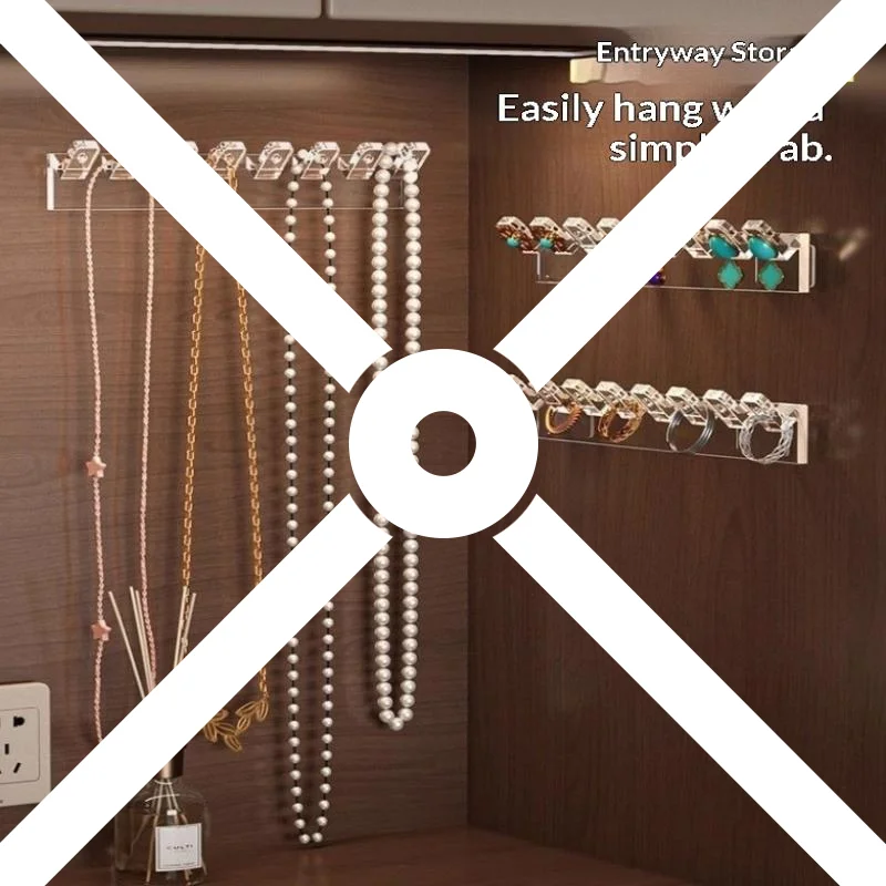 【Новинка】3-шт-самоклеящийся-органайзер-для-ожерелья-компактный-многофункциональный-органайзер-для-ювелирных-изделий-настенный-держатель-для-ожерелья