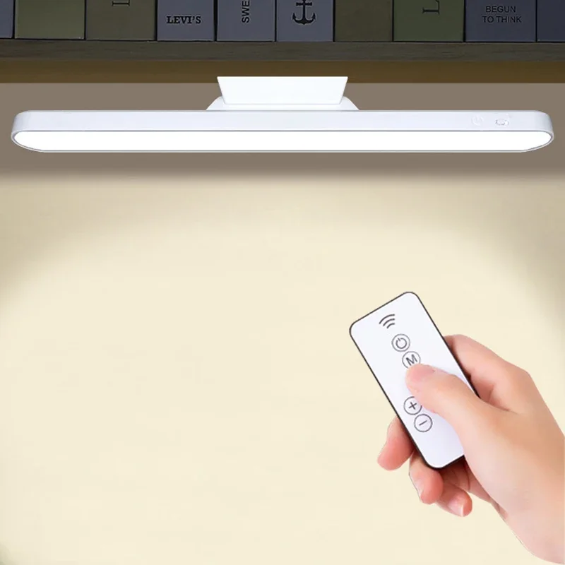 

Remote Desk Lamp 48cm 32cm Hanging Night Light USB Rechargeable Table Lamp Reading Light ForCabinet Bedside Mirror